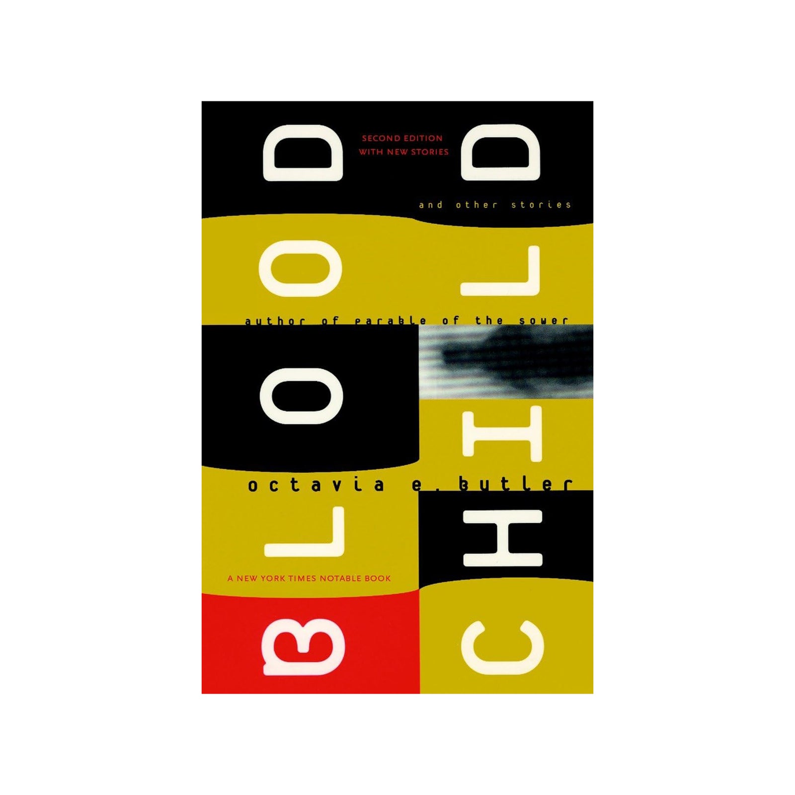 Book cover of 'Bloodchild' by Octavia E. Butler on a white background