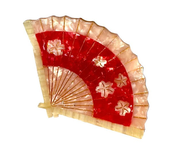 BLOSSOM FAN HAIR CLIP The Huntington Store