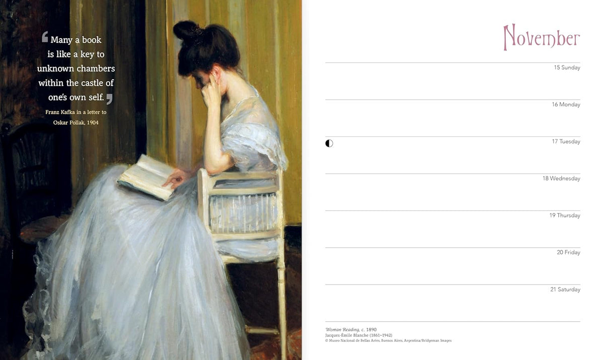 THE BOOK LOVER'S DIARY, 2026