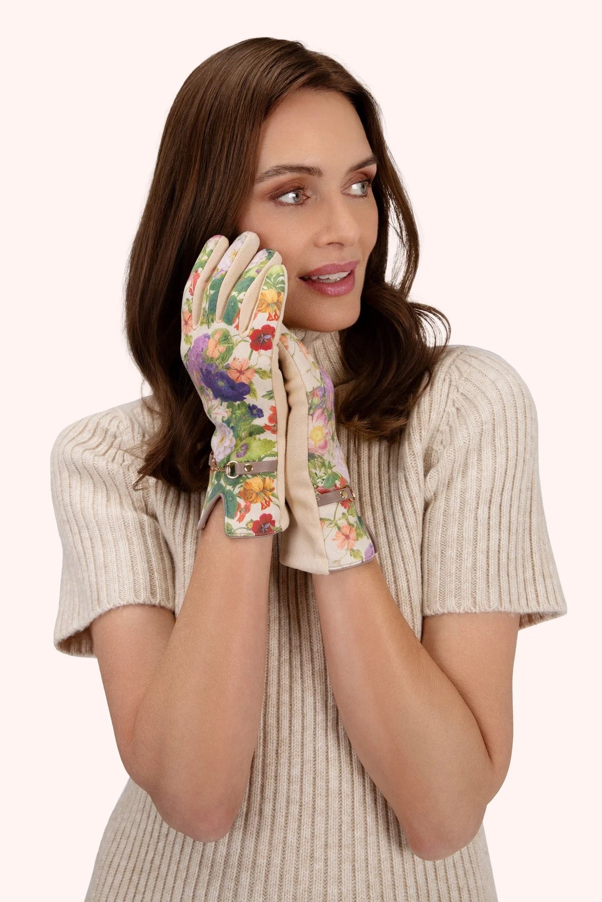BOTANICAL PRINT GLOVES