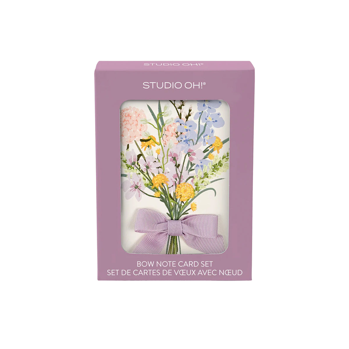 BLISSFUL BOUQUET BOW NOTECARD SET