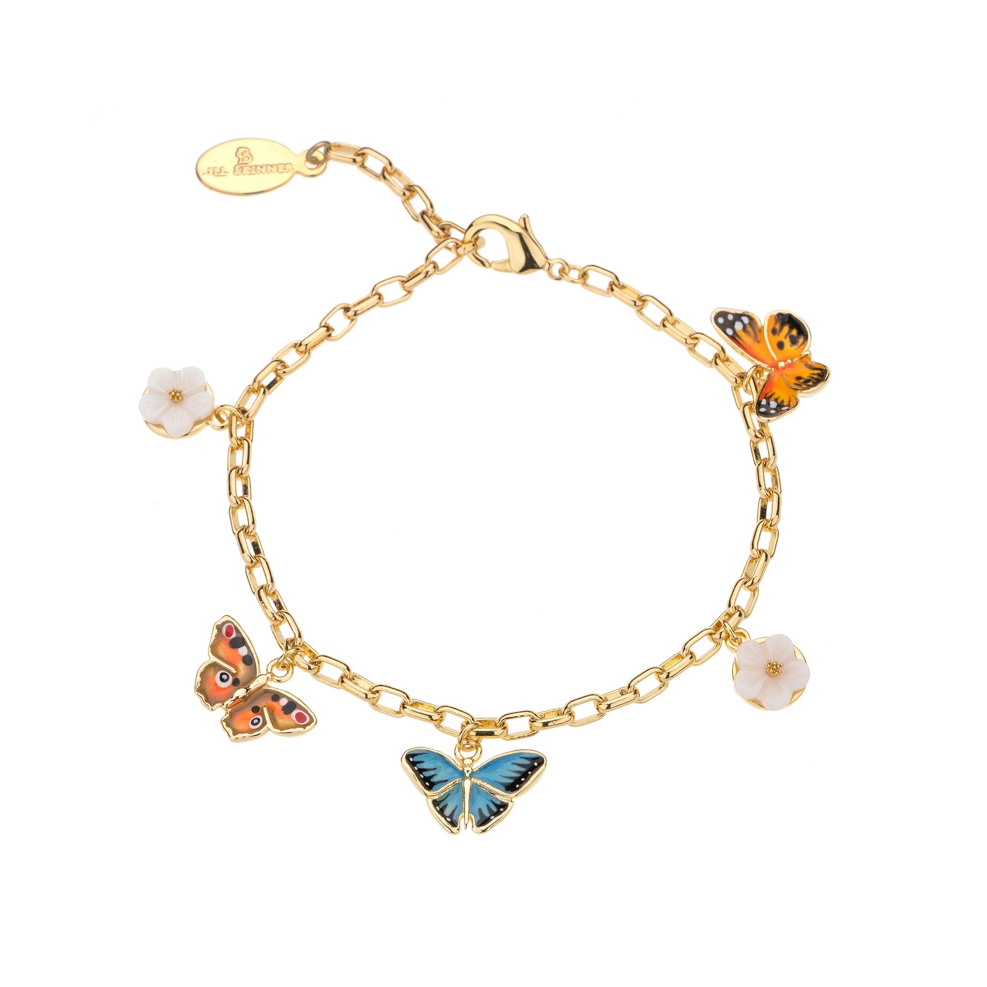 BUTTERFLY CHARM BRACELET