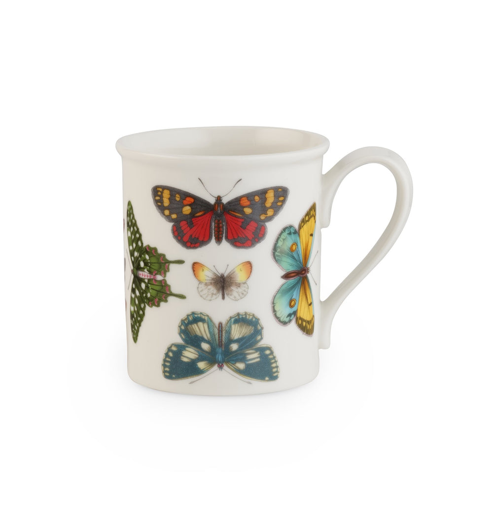 This 14 oz porcelain mug is decorated with a beautiful archival butterfly print and will add the perfect extra pick-me-up to your morning coffee or afternoon tea. Material: Porcelain Dimensions: 14 oz Dishwasher, microwave and freezer safe.