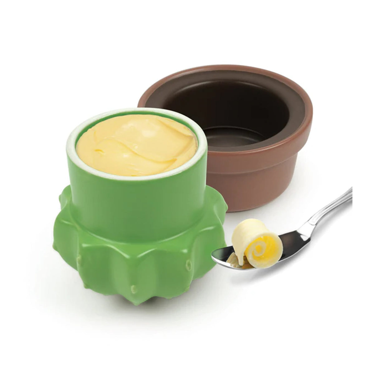 CACTUS BUTTER STORAGE DISH
