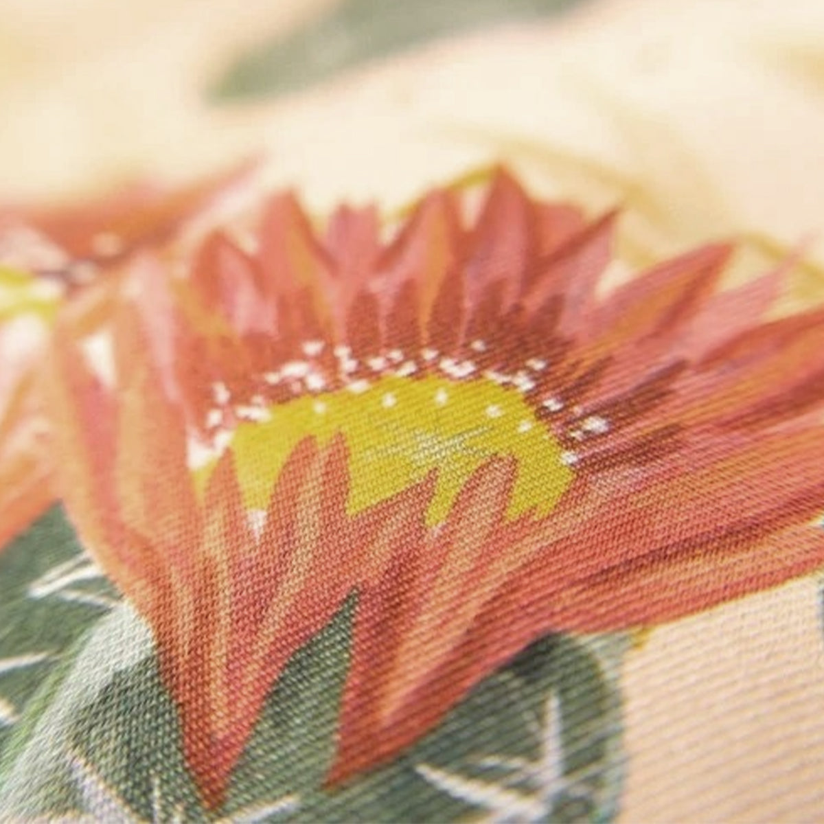 CACTUS GARDEN SILK SCARF