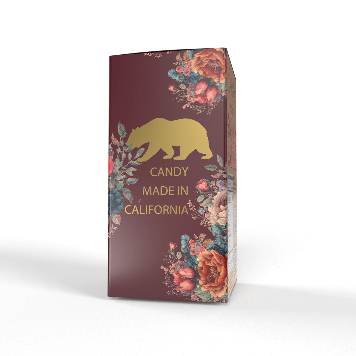 Capture the essence of love with every bite of these gummy delights. Each bear is a fusion of California-grown strawberries and raspberries, bursting with the authentic, juicy flavors straight from the heart of the Golden State. Handcrafted right here in California. No artificial flavors or preservatives. 4oz box.