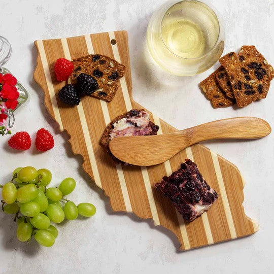 CALIFORNIA SERVING BOARD WITH SPREADER