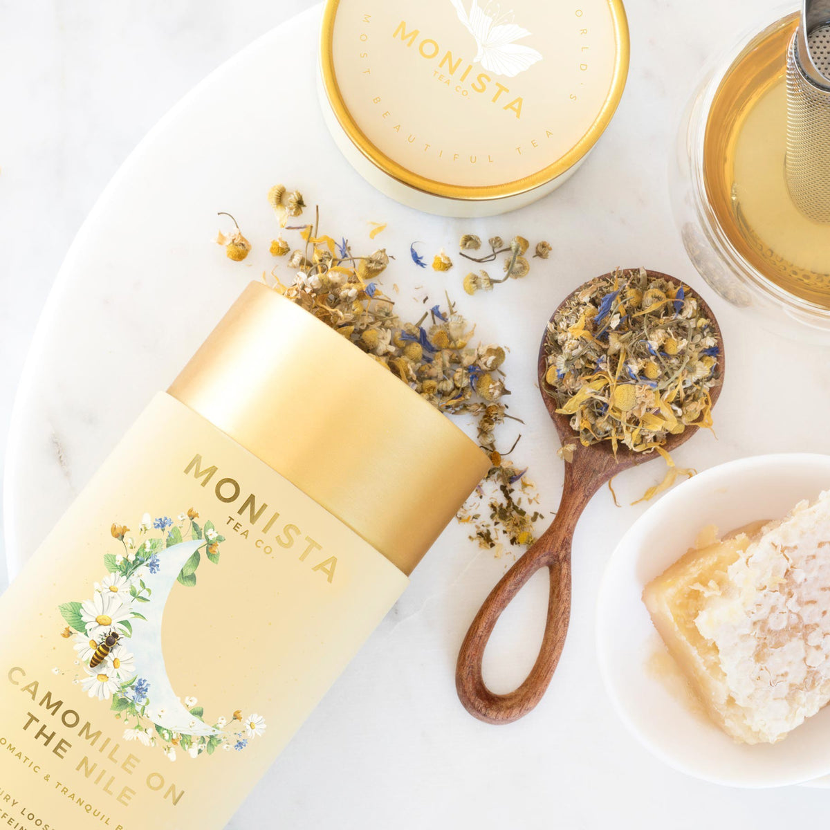 CHAMOMILE ON THE NILE TEA CANISTER