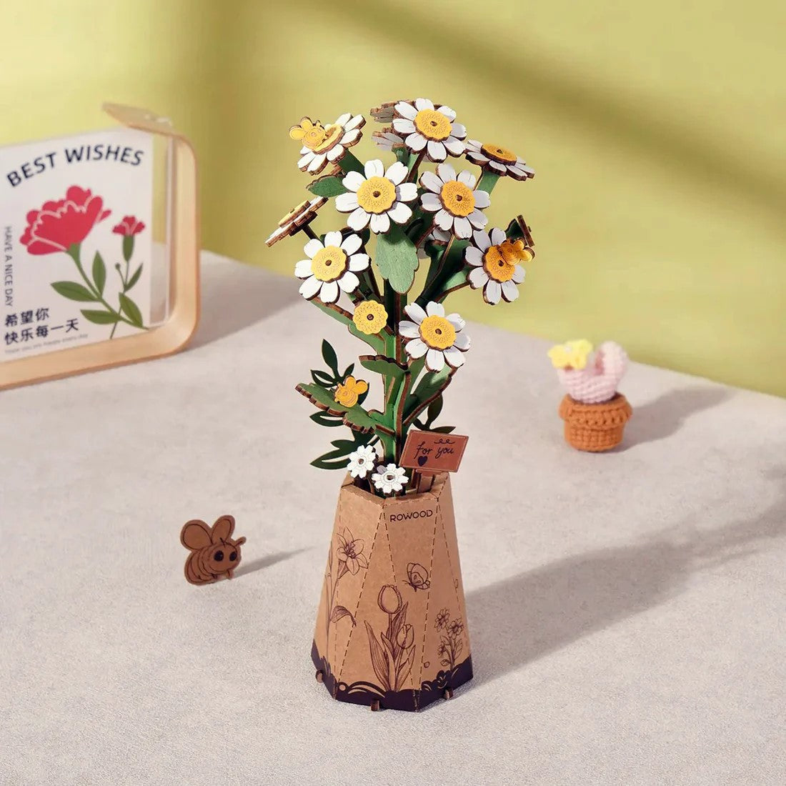 CHAMOMILE WOODEN MODEL KIT