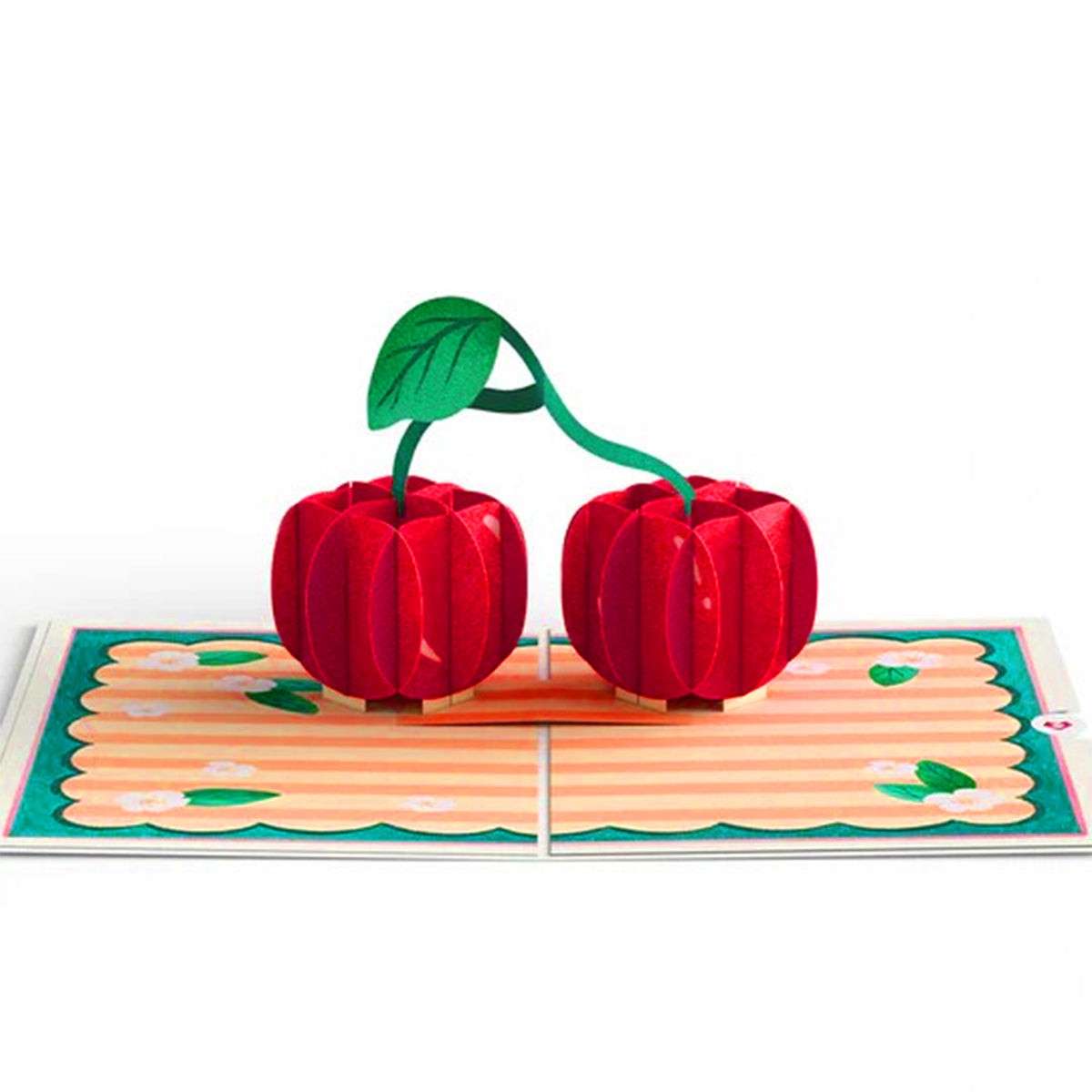 FRESH-PICKED CHERRIES POP-UP CARD