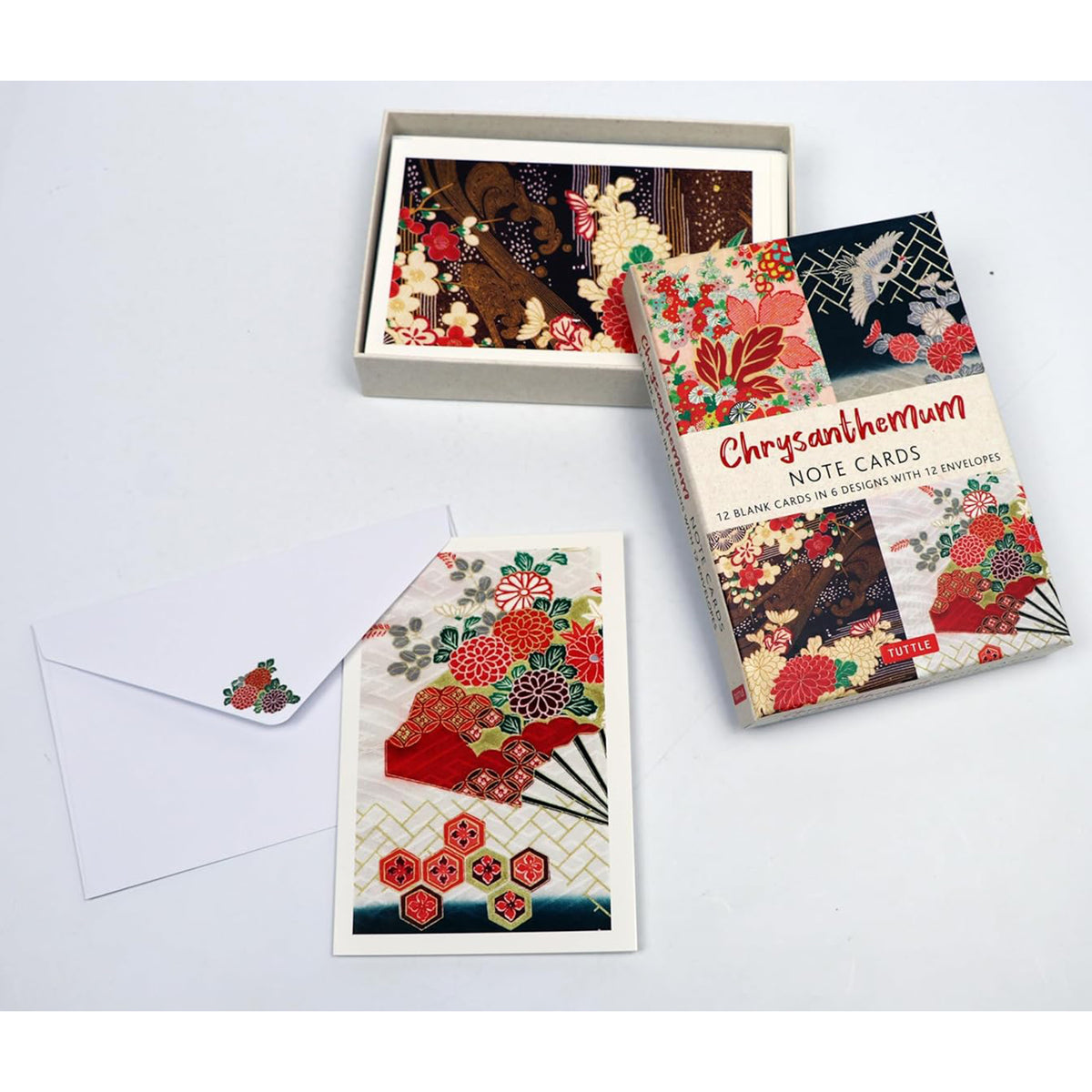 CHRYSANTHEMUM NOTE CARD SET