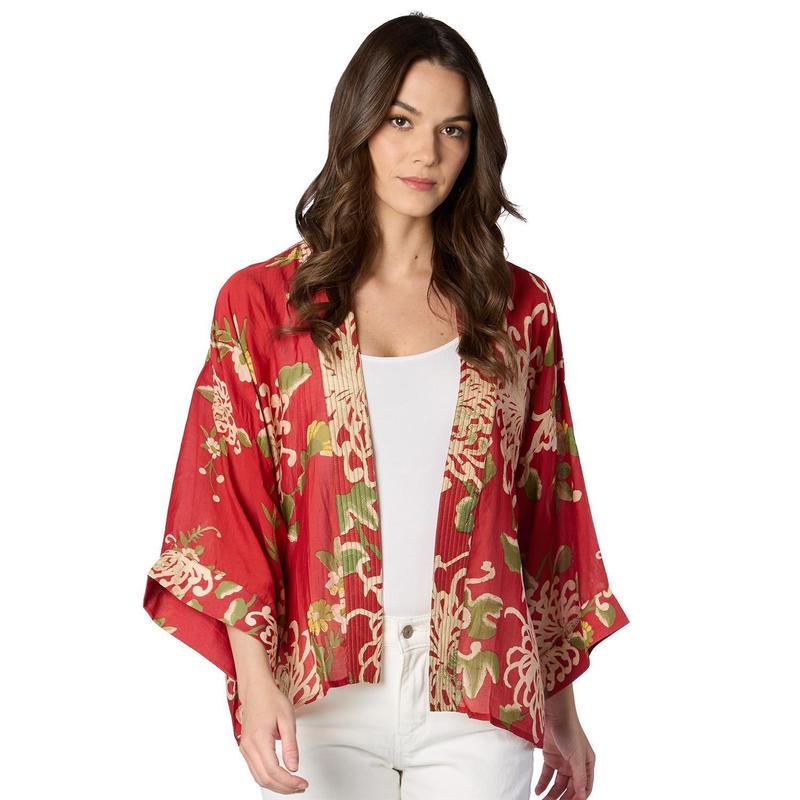 CHRYSANTHEMUM SHORT KIMONO