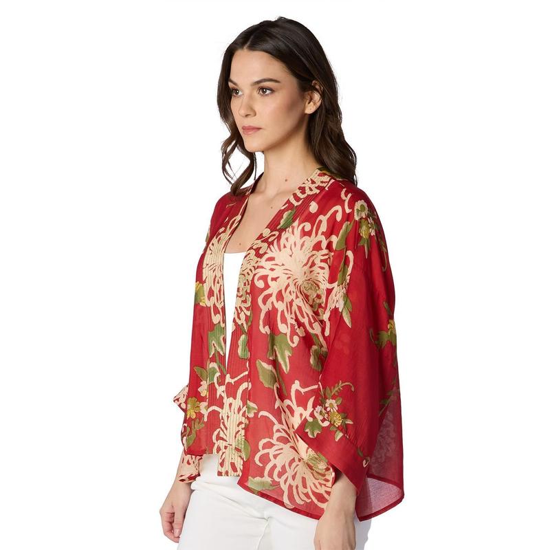 CHRYSANTHEMUM SHORT KIMONO