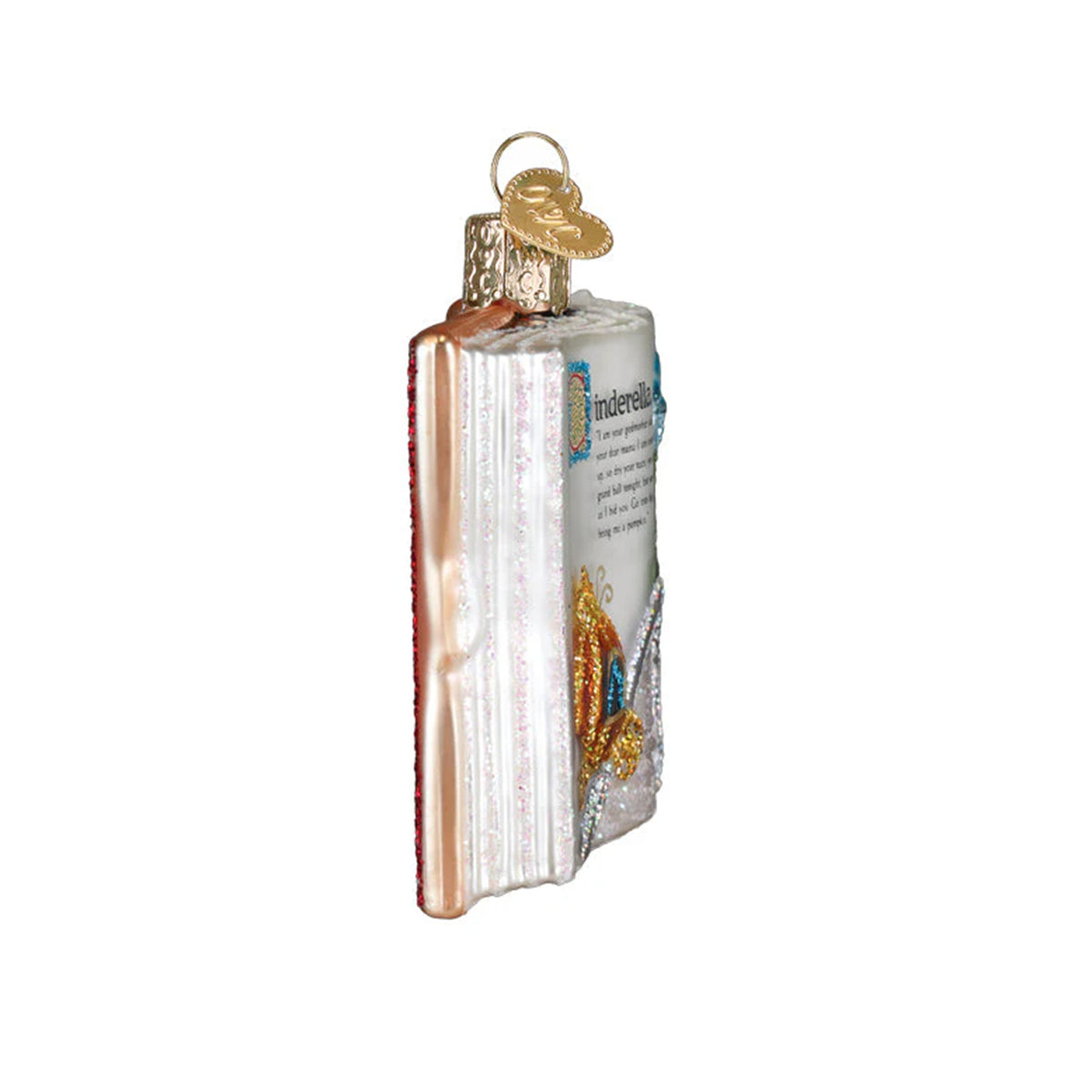 CINDERELLA BOOK ORNAMENT