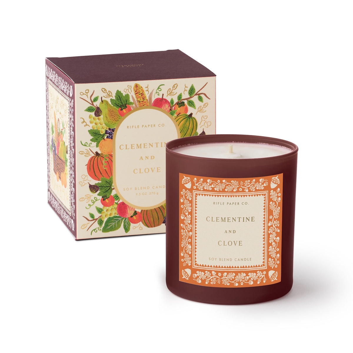 CLEMENTINE AND CLOVE CANDLE
