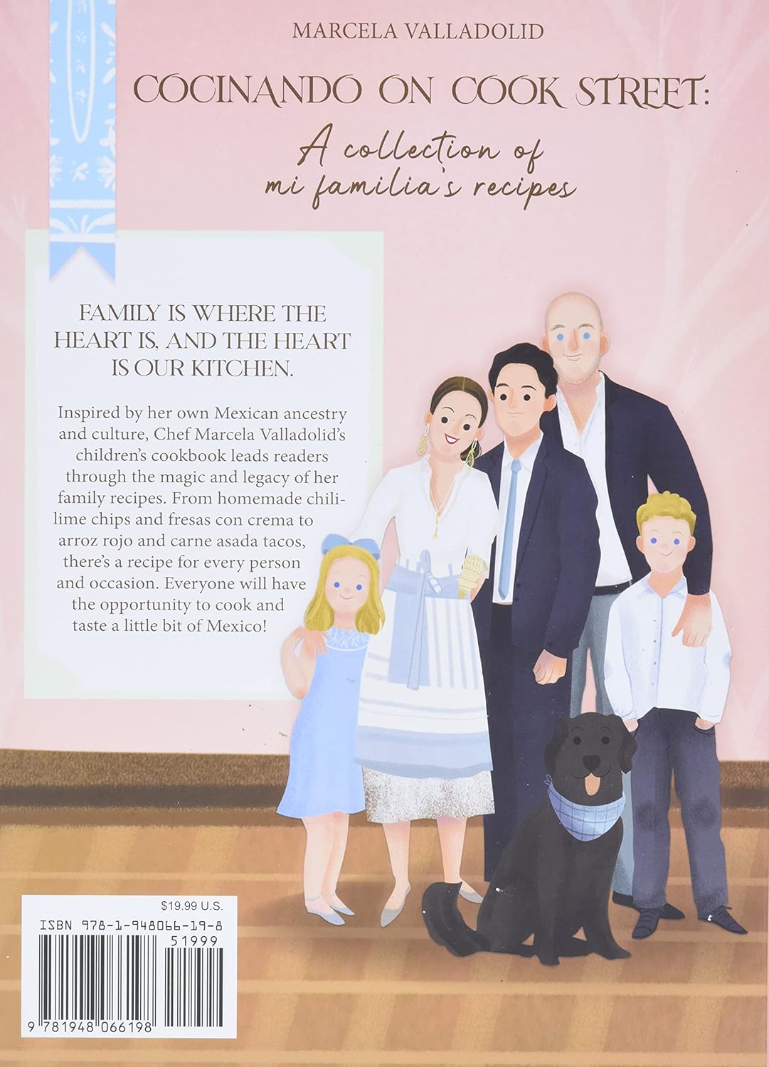 Introduce your children to the meaning of family and how our greatest legacy lives on in the recipes we carry with us – both in English and Spanish! Family is where the heart is, and the heart is our kitchen. Inspired by her own Mexican ancestry and culture, chef Marcela Valladolid’s children’s cookbook leads readers through the magic and legacy of her family recipes. Reading ages: 6-9 years Bilingual: English/Spanish