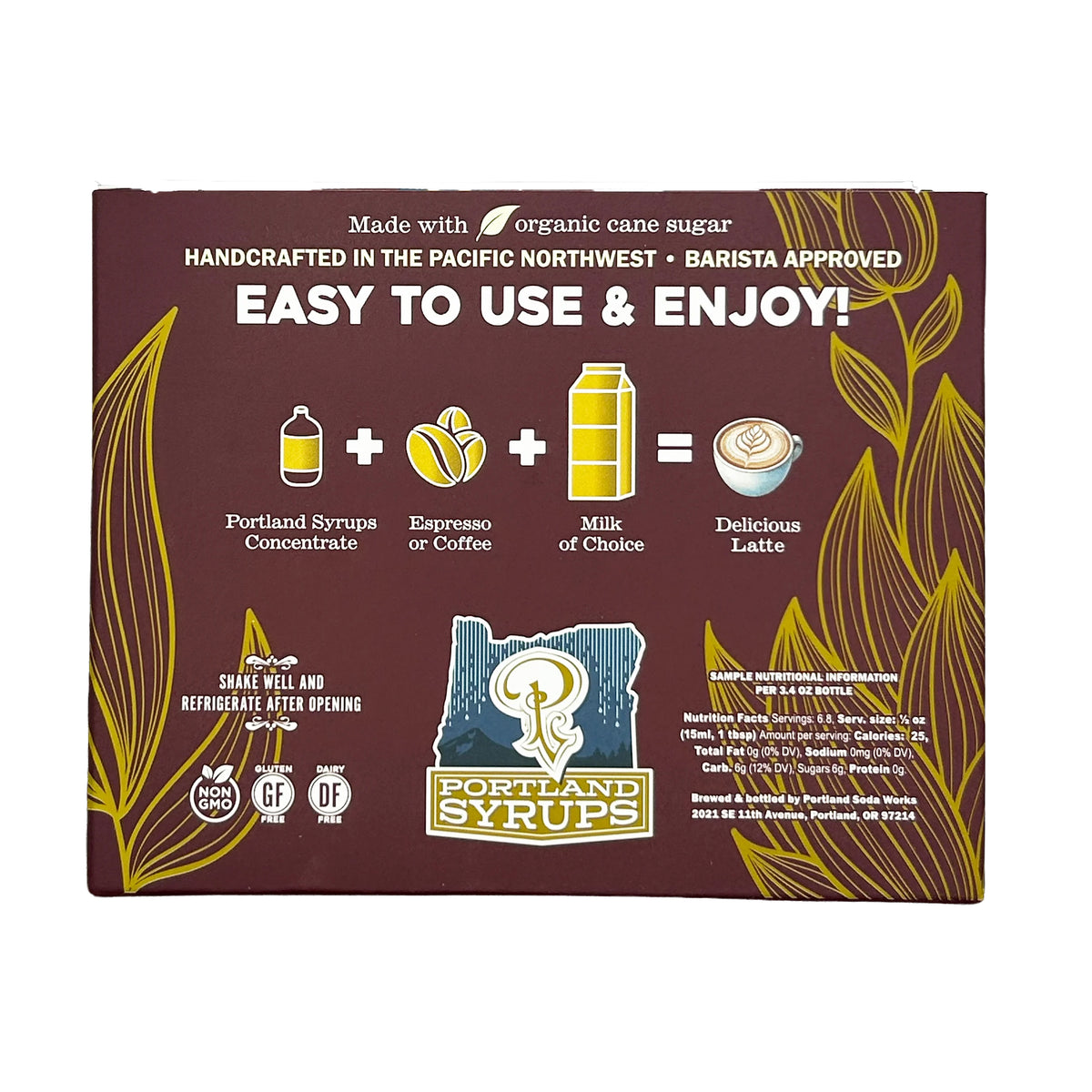 COFFEE SYRUPS SET