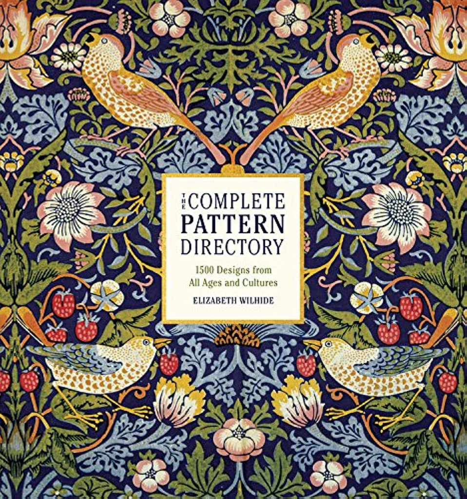 An essential resource for any designer, crafter, artist, or historian, The Complete Pattern Dictionary is the most comprehensive, practical, and beautiful directory of patterns throughout history, covering all periods, styles, and cultures.  672 pages. Hardcover.