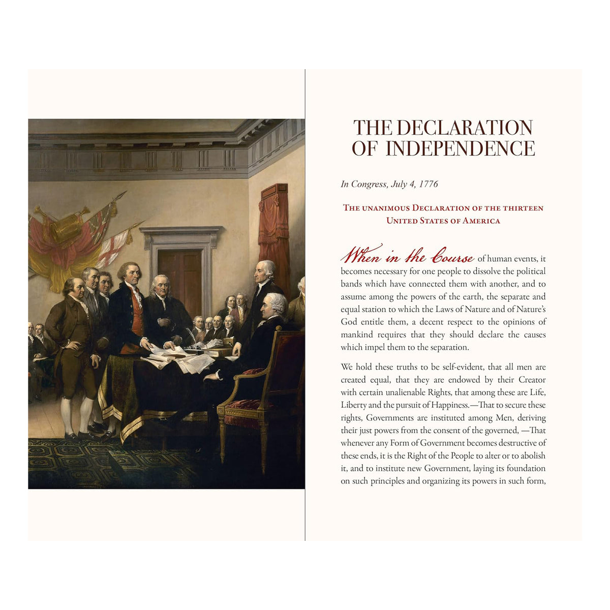 THE CONSTITUTION OF THE UNITED STATES, GIFT EDITION