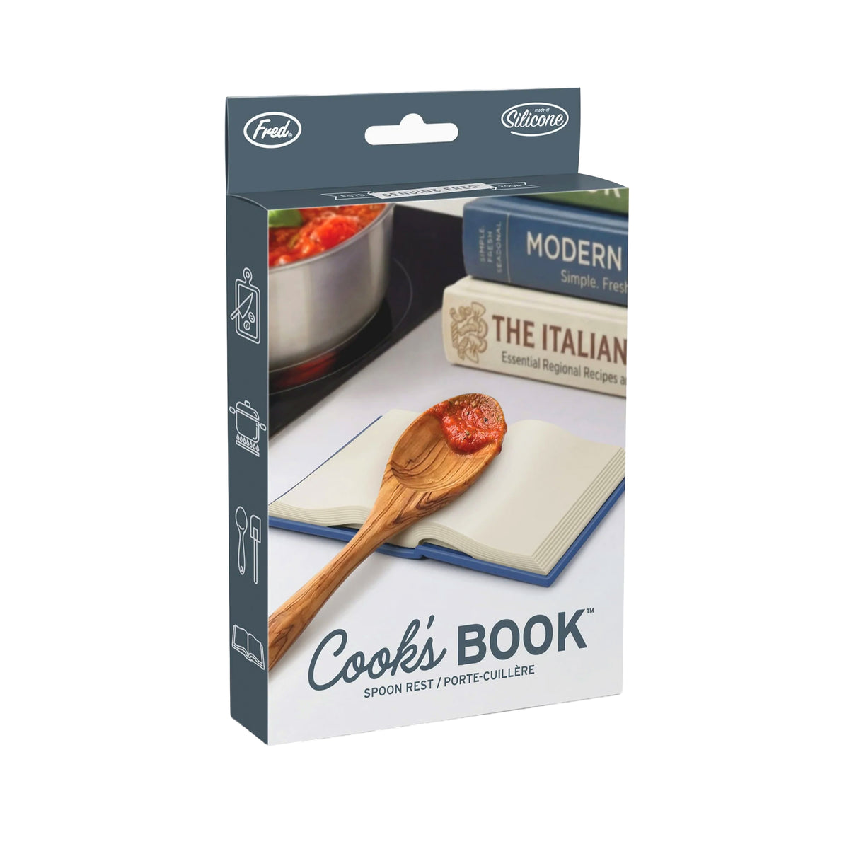 COOK'S BOOK SPOON REST