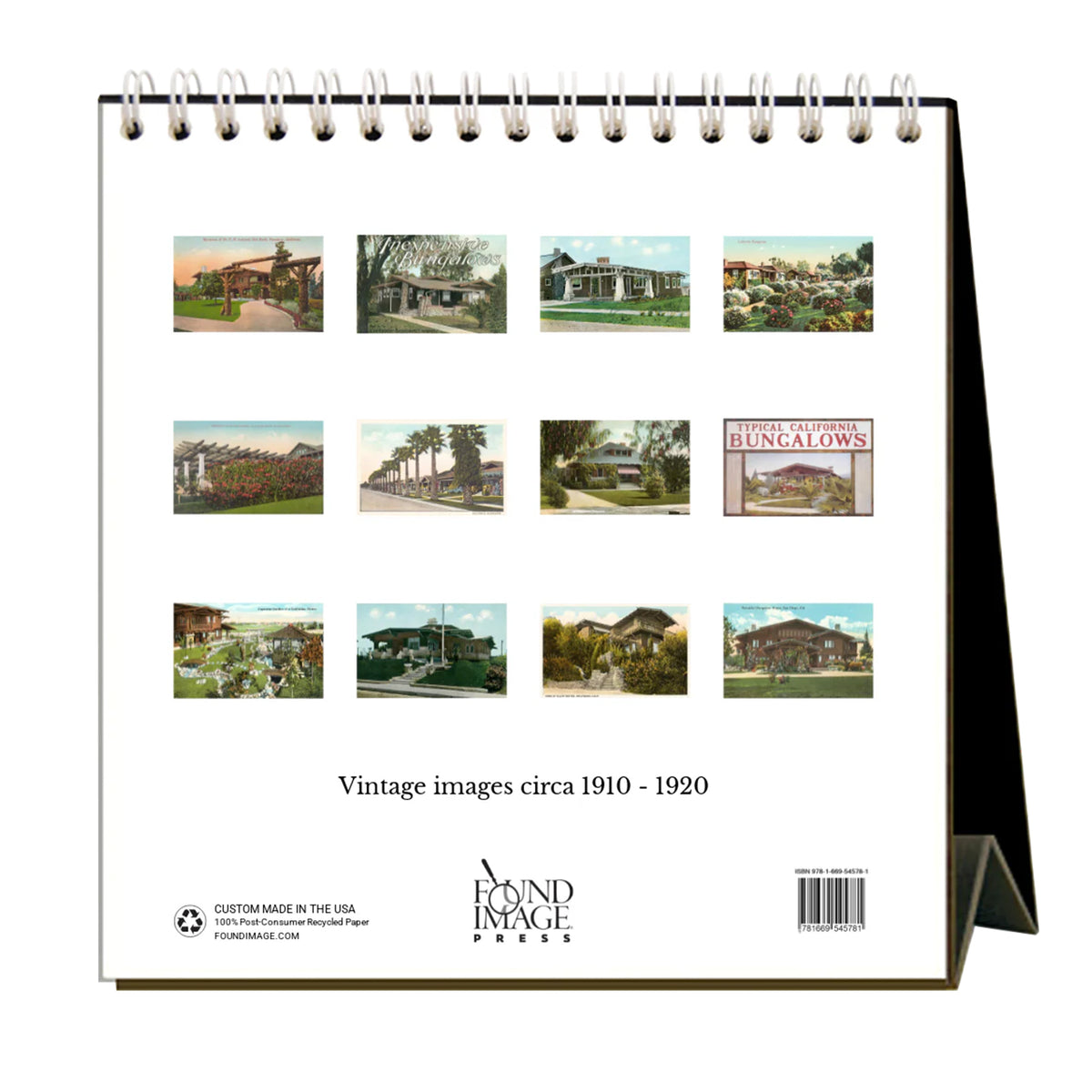 CRAFTSMAN BUNGALOWS 2026 DESK CALENDAR