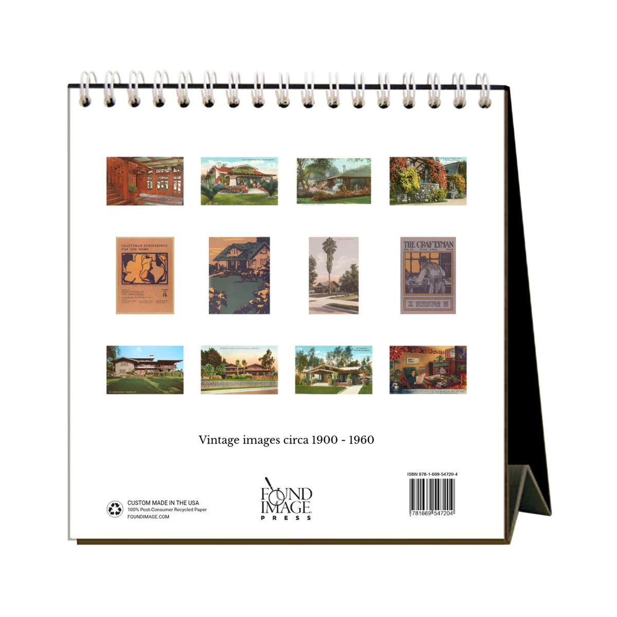 CRAFTSMAN BUNGALOWS 2027 DESK CALENDAR