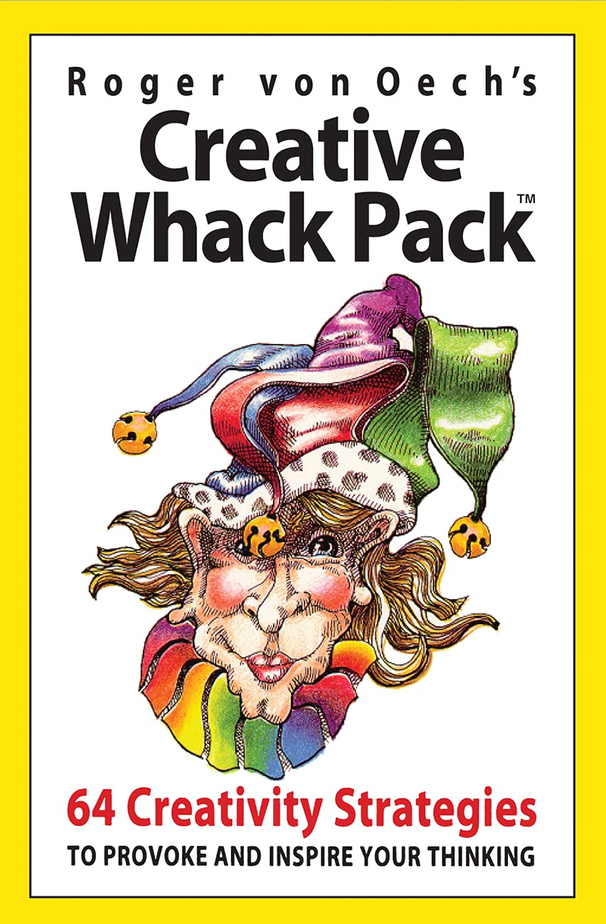 A wealth of insightful ideas culled from great thinkers and doers throughout history. This deck consists of 64 cards, each featuring a different approach or creative strategy. Some cards highlight ways to discover new information. Others provide techniques to generate new ideas and approaches. 