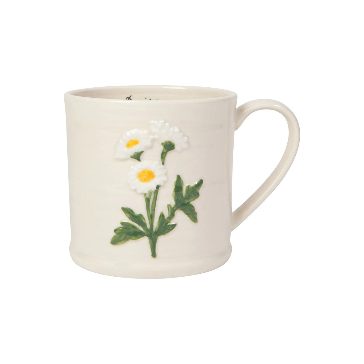 EMBOSSED DAISY MUG
