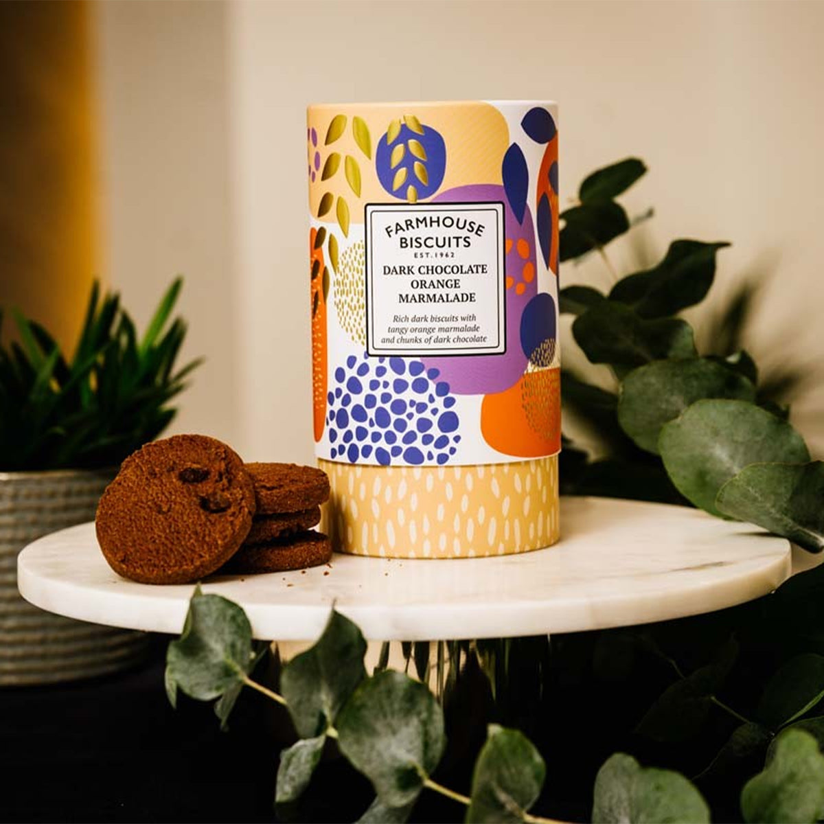 DARK CHOCOLATE & ORANGE MARMALADE COOKIES