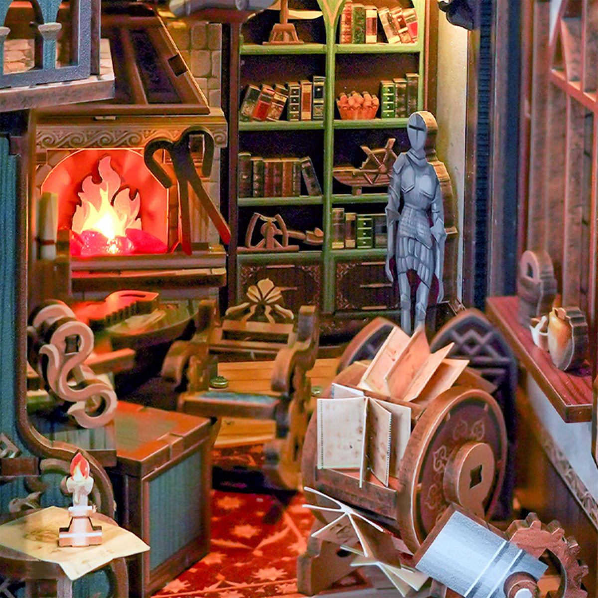 LEONARDO DA VINCI BOOKNOOK MODEL KIT
