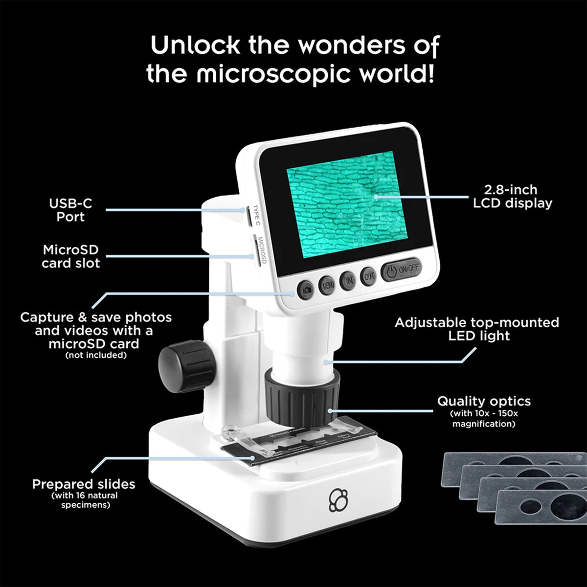 DIGITAL MICROSCOPE WITH HD
