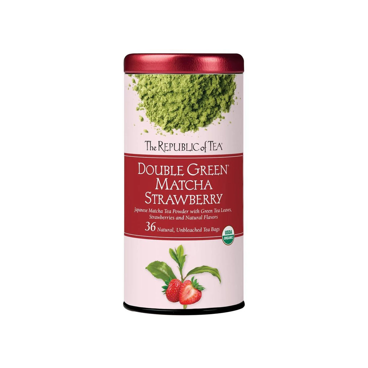 DOUBLE GREEN MATCHA STRAWBERRY TEA