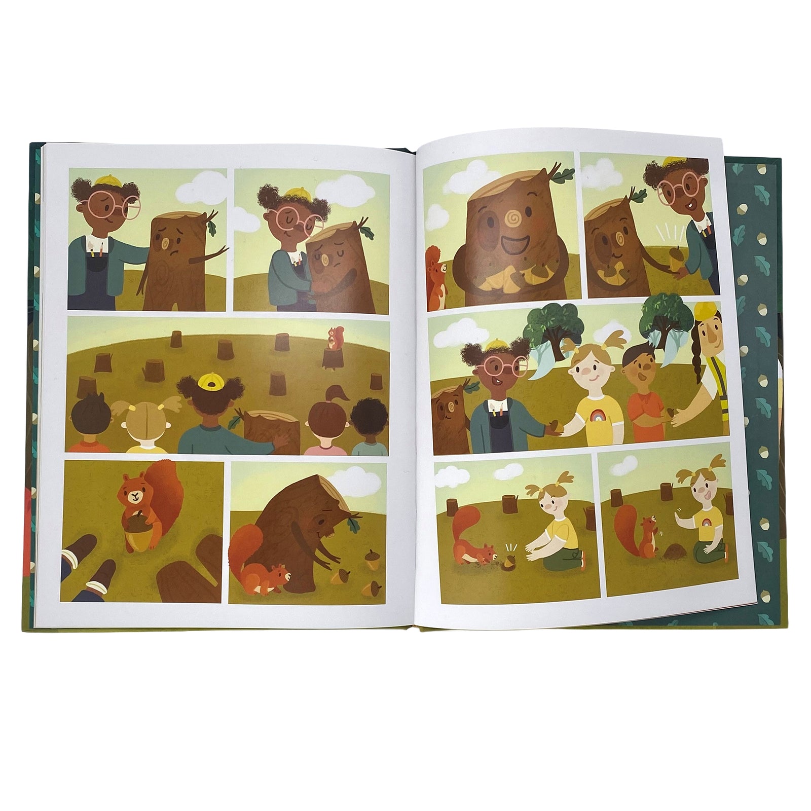 Book cover of 'Do You Speak Tree?' with a cartoon tree character and forest background.