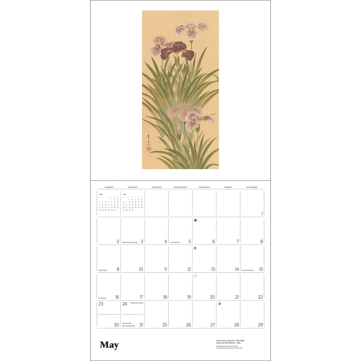 DREAMS OF EDO: JAPANESE SCROLLS AND SCREENS - WALL CALENDAR 2027