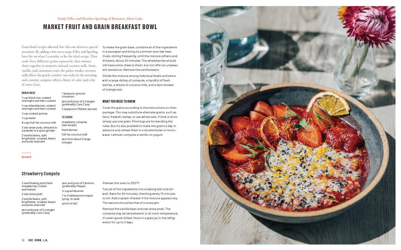 An intimate culinary portrait of Los Angeles today—a city now recognized among food lovers for its booming, vibrant, international restaurant landscape—with 100 recipes from its restaurants, juice bars, coffee shops, cocktail lounges, food trucks, and hole-in-the-wall gems.