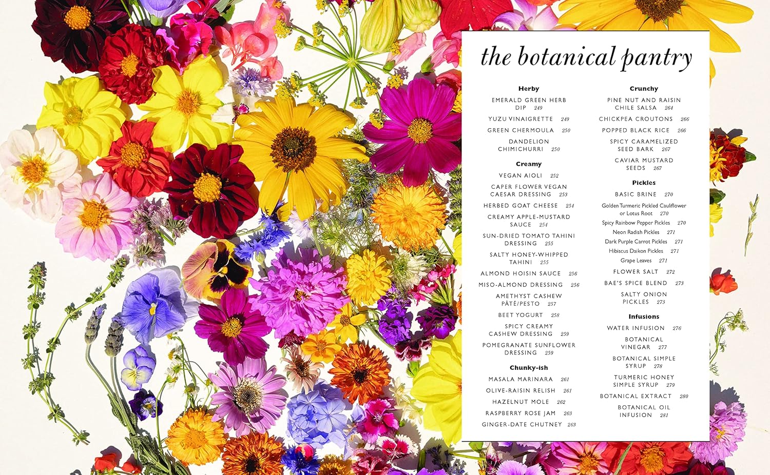 Book cover of 'Eat Your Flowers' by Loria Stern with colorful flowers on a white background