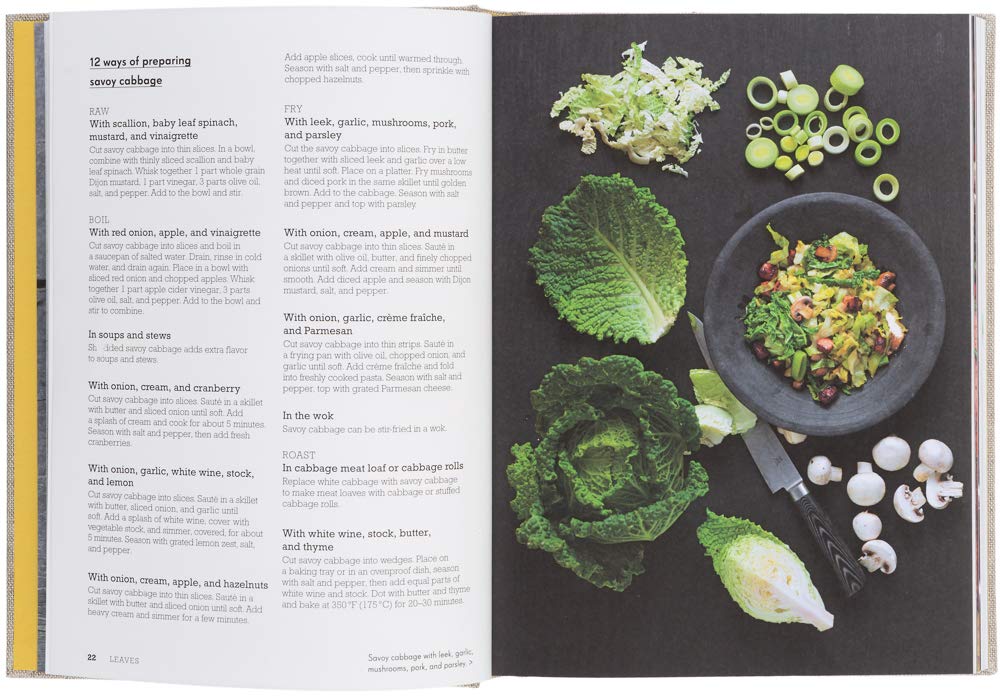 Be kind to yourself and the environment with this book of tasty and simple vegetable-based recipes to prepare at home. If you’re not a fan of eating your greens, this collection of recipes will transform you into a veggie believer. With more than 800 ways to make your meals more green-focused. Hardcover.