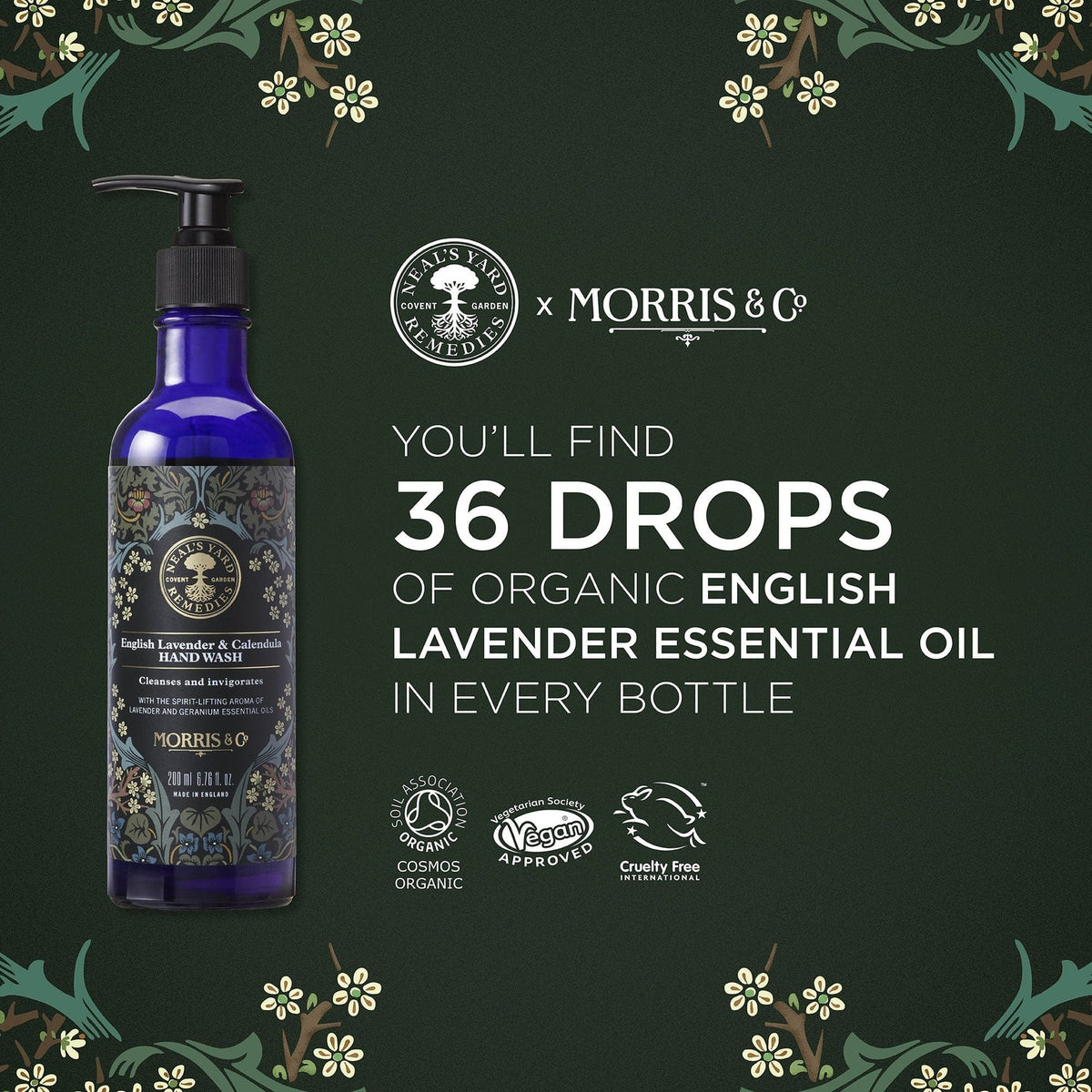 NEAL&#39;S YARD ENGLISH LAVENDER AND CALENDULA HAND WASH