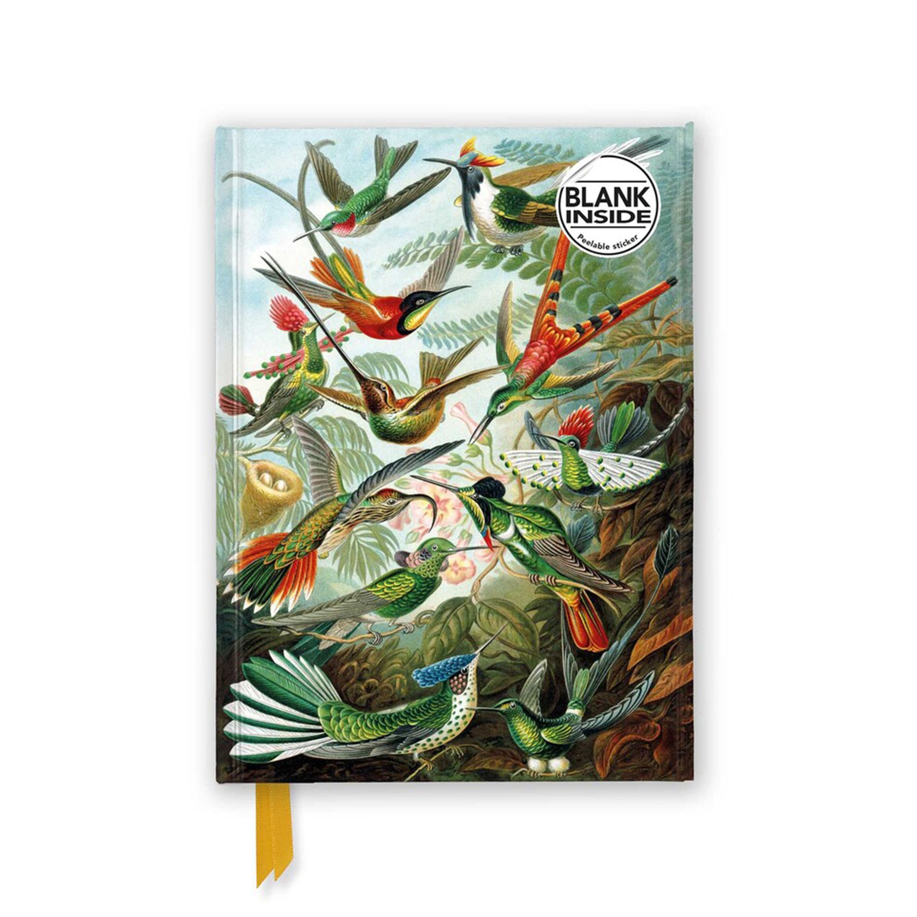 This striking hardback journal combines beautiful art with high-quality production. It has blank, unlined pages, a pocket at the back, and two ribbon bookmarks. It is perfect as a gift or an essential personal choice for writers, artists, note-takers, travelers, students, and poets. Featuring the beautifully dramatic art of Ernst Haeckel (1834-1919).