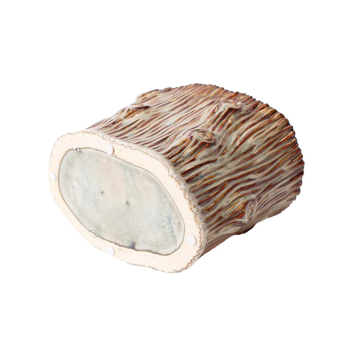 FAUX BOIS TREE STUMP PLANTER