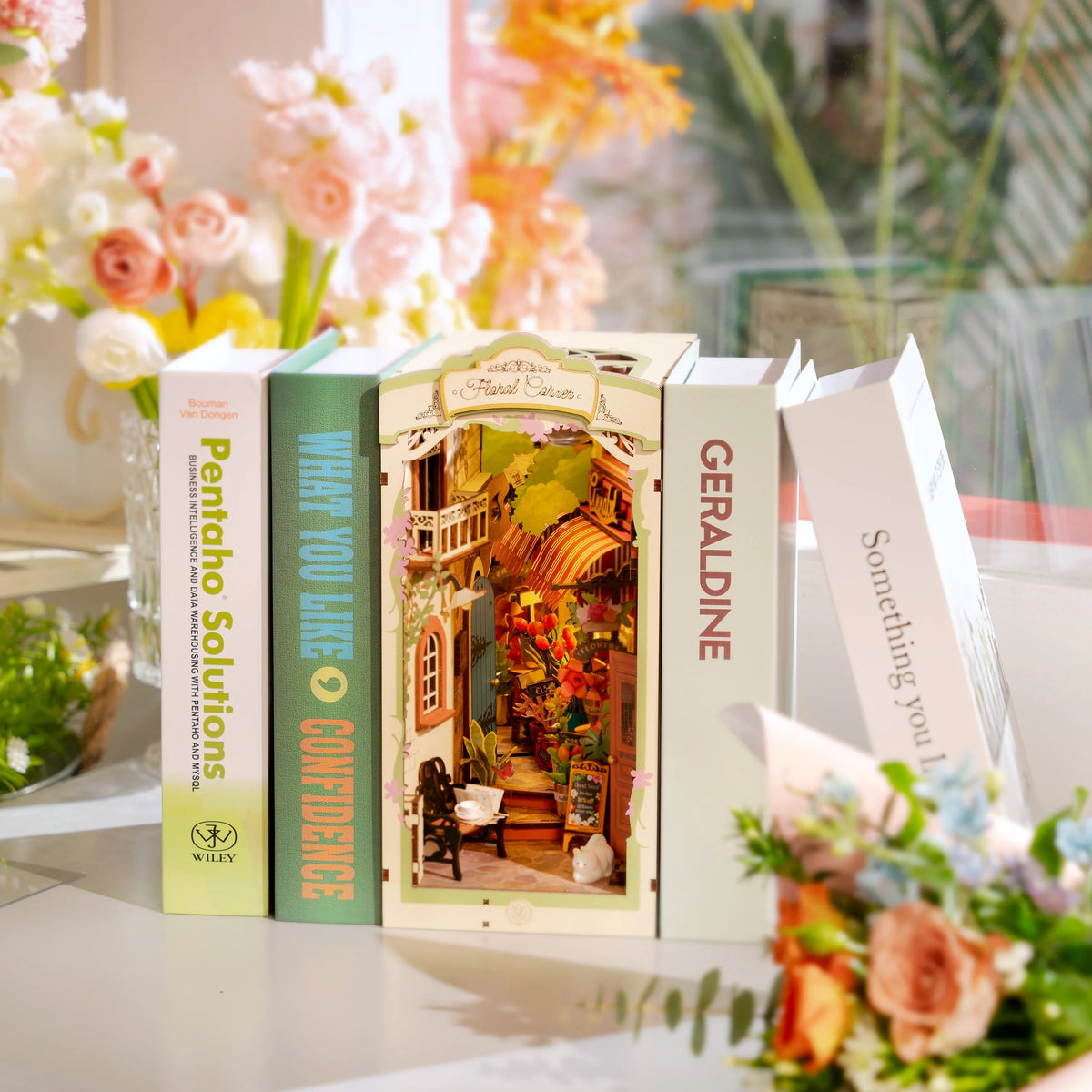 FLORAL CORNER DIY BOOKNOOK KIT