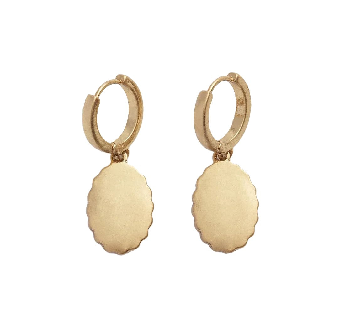 FRAMED ROSES EARRINGS