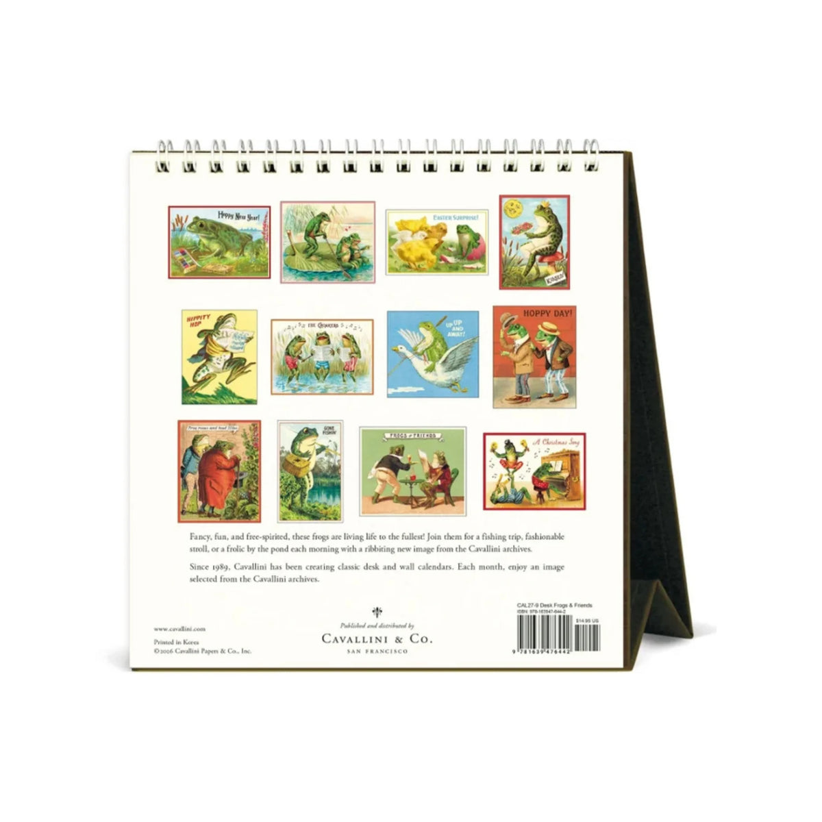 FROGS & FRIENDS 2027 DESK CALENDAR