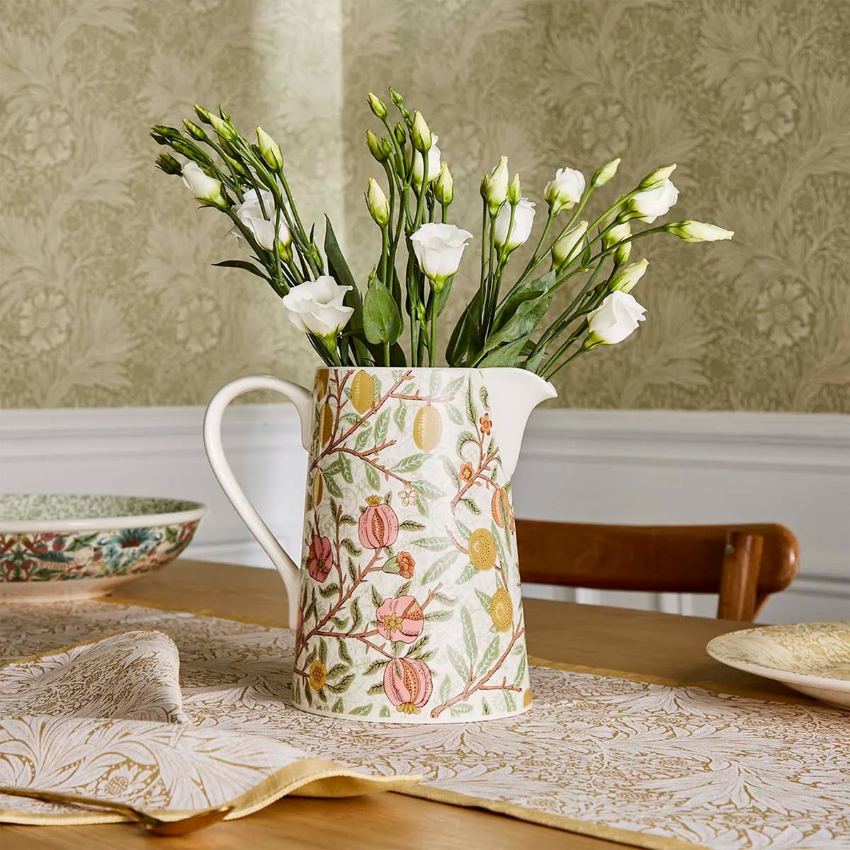 MORRIS & CO FRUIT PRINT PITCHER