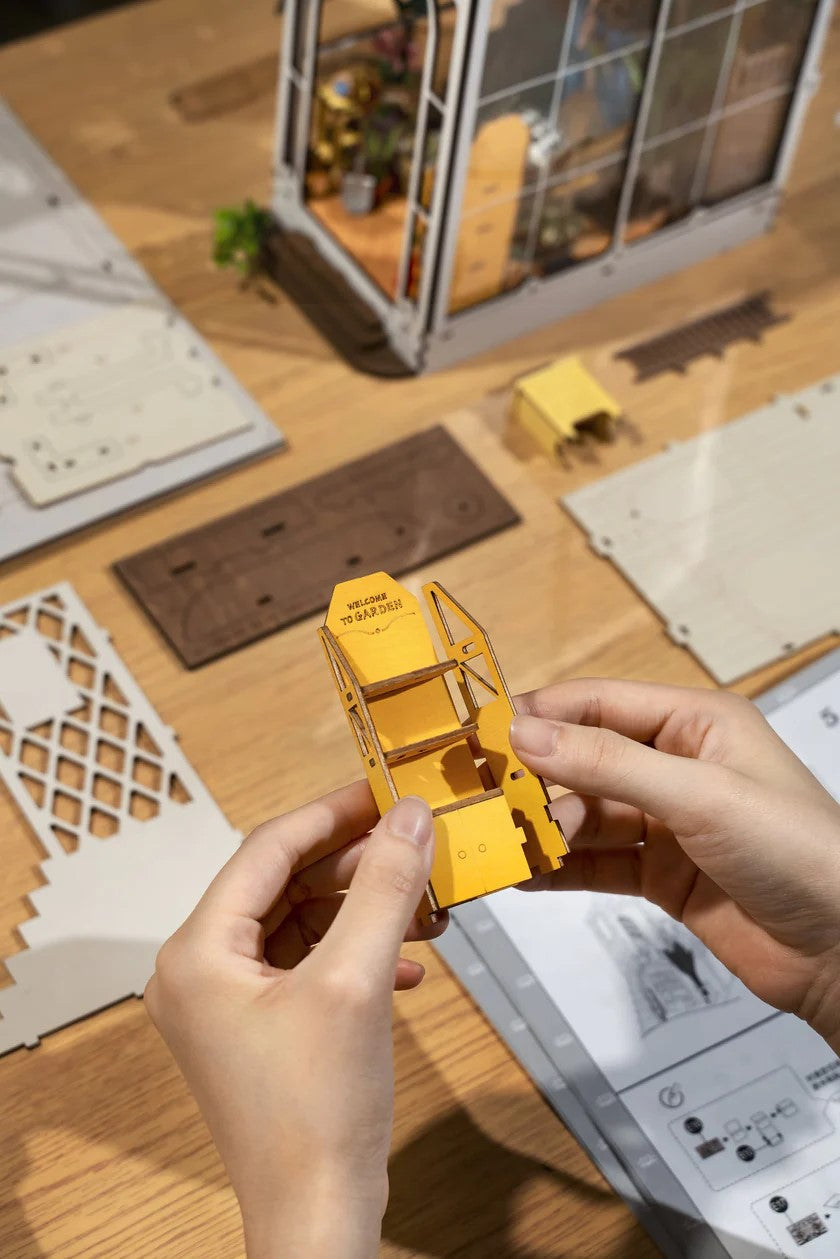 DIY Miniature House Book Nook Kit: Garden House – Kawaii Gifts