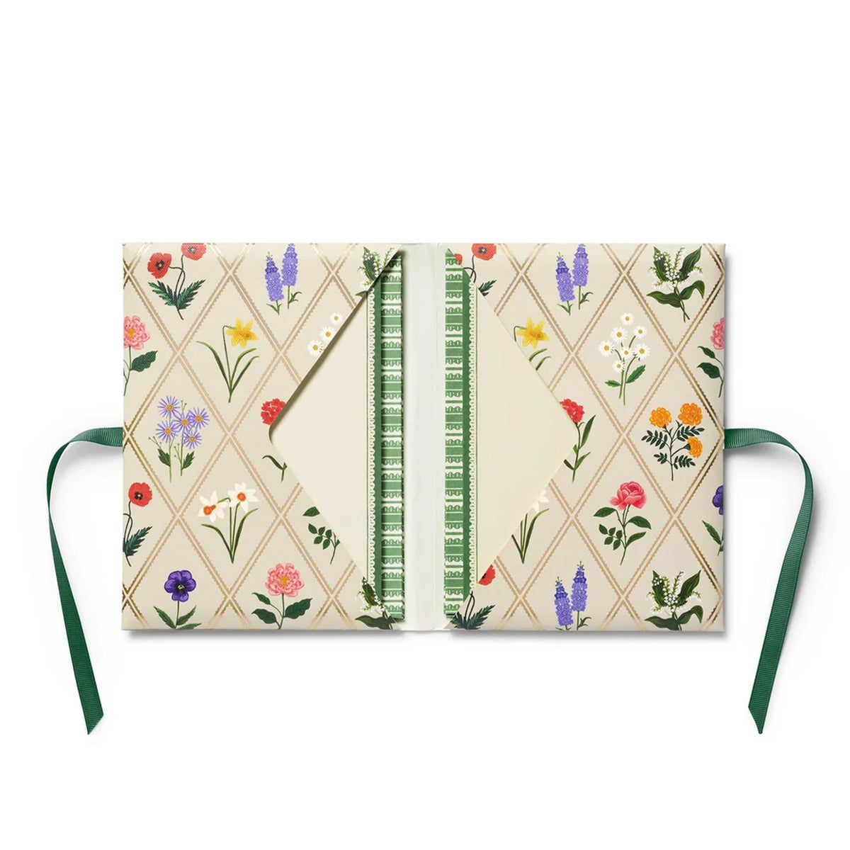 GARDEN STUDY FOLIO STATIONERY SET