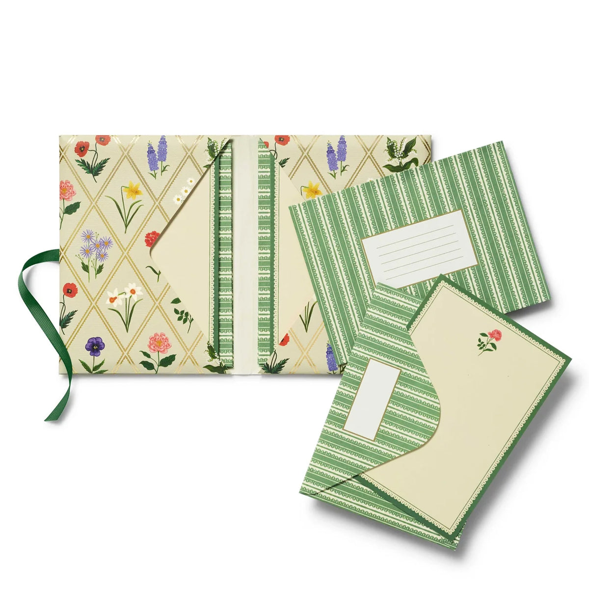 GARDEN STUDY FOLIO STATIONERY SET
