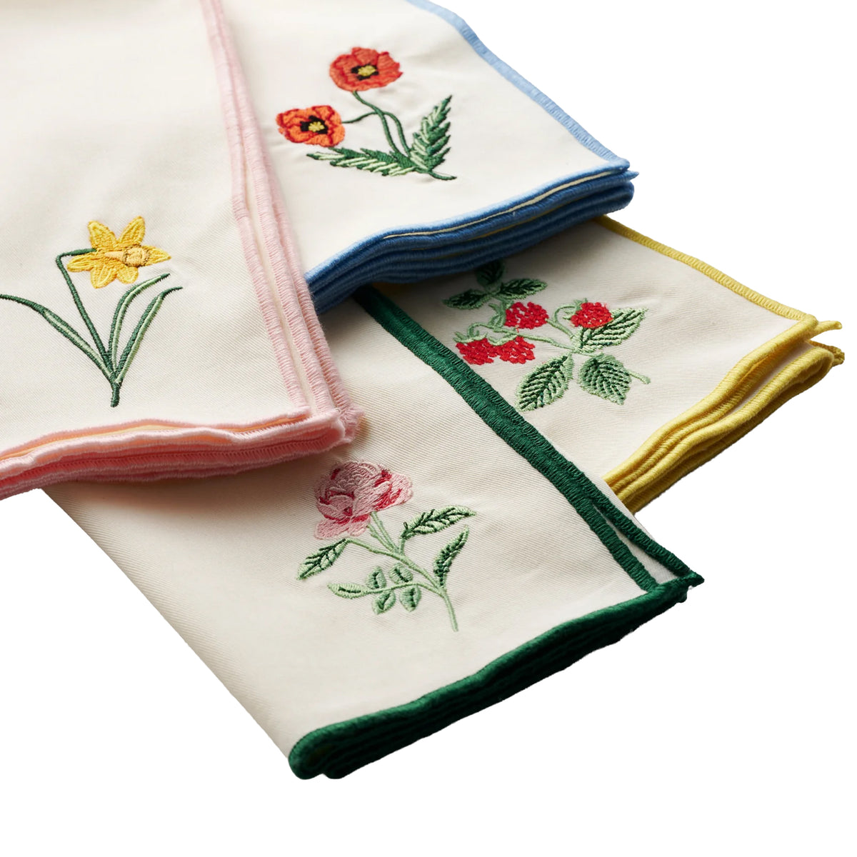 GARDEN STUDY NAPKINS - SET OF FOUR