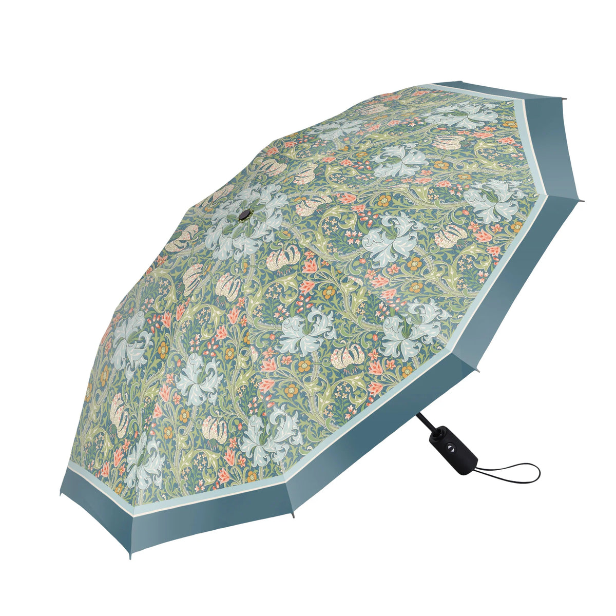 WILLIAM MORRIS PRINT TRAVEL UMBRELLA