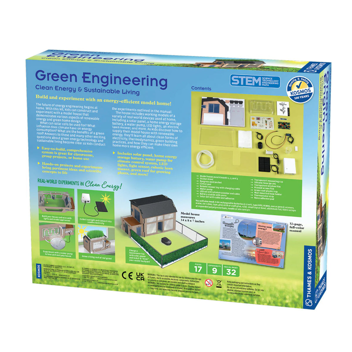GREEN ENGINEERING: SUSTAINABLE LIVING KIT
